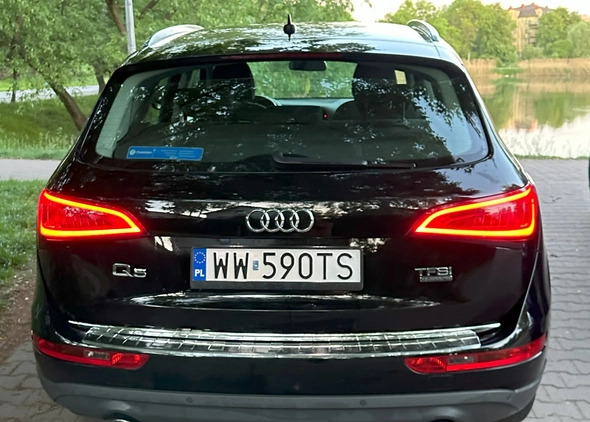 Audi Q5 cena 74900 przebieg: 185177, rok produkcji 2015 z Warszawa małe 92